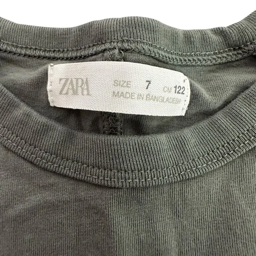 Zara Girls Hoodie and Long Sleeve Tops size 7 Bundle 3 items